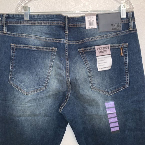 Men's Vintage America Blues Jeans - Picture 2 of 5